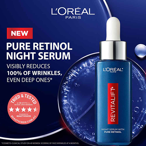 L'Oréal Paris Revitalift Laser Pure Retinol Deep Wrinkle Night Serum 30ml