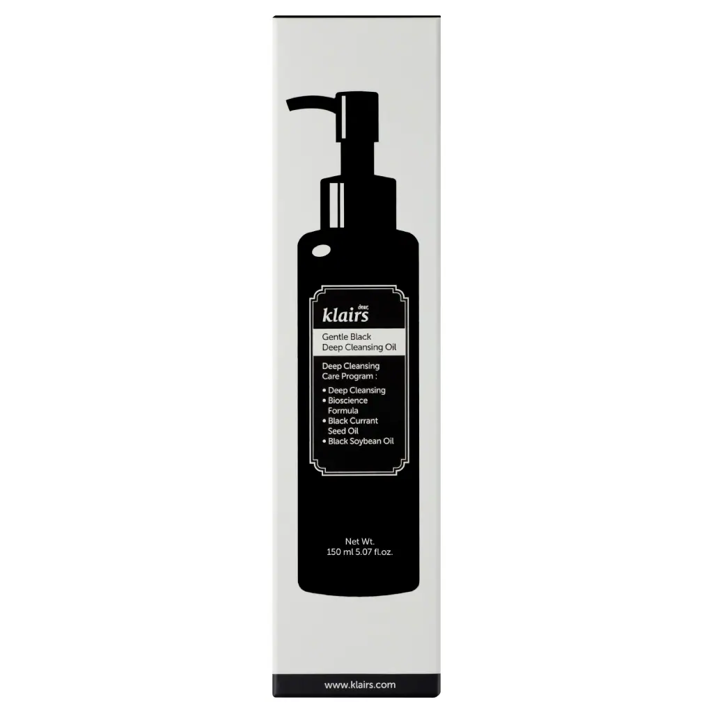 KLAIRS Gentle Black Deep Cleansing Oil