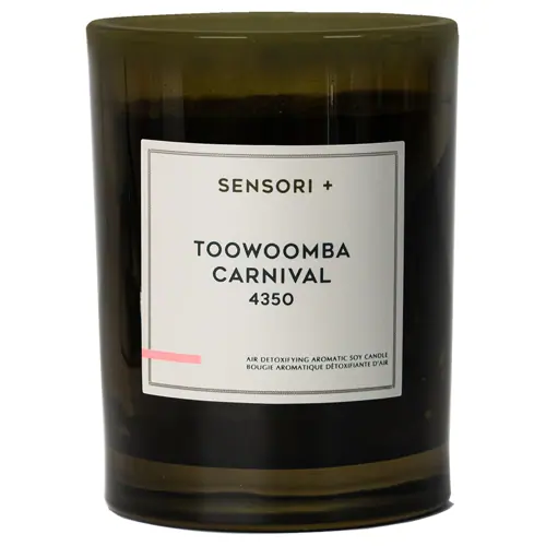 SENSORI+ Air Detoxifying Aromatic Soy Candle Toowoomba Carnival 4350 260g