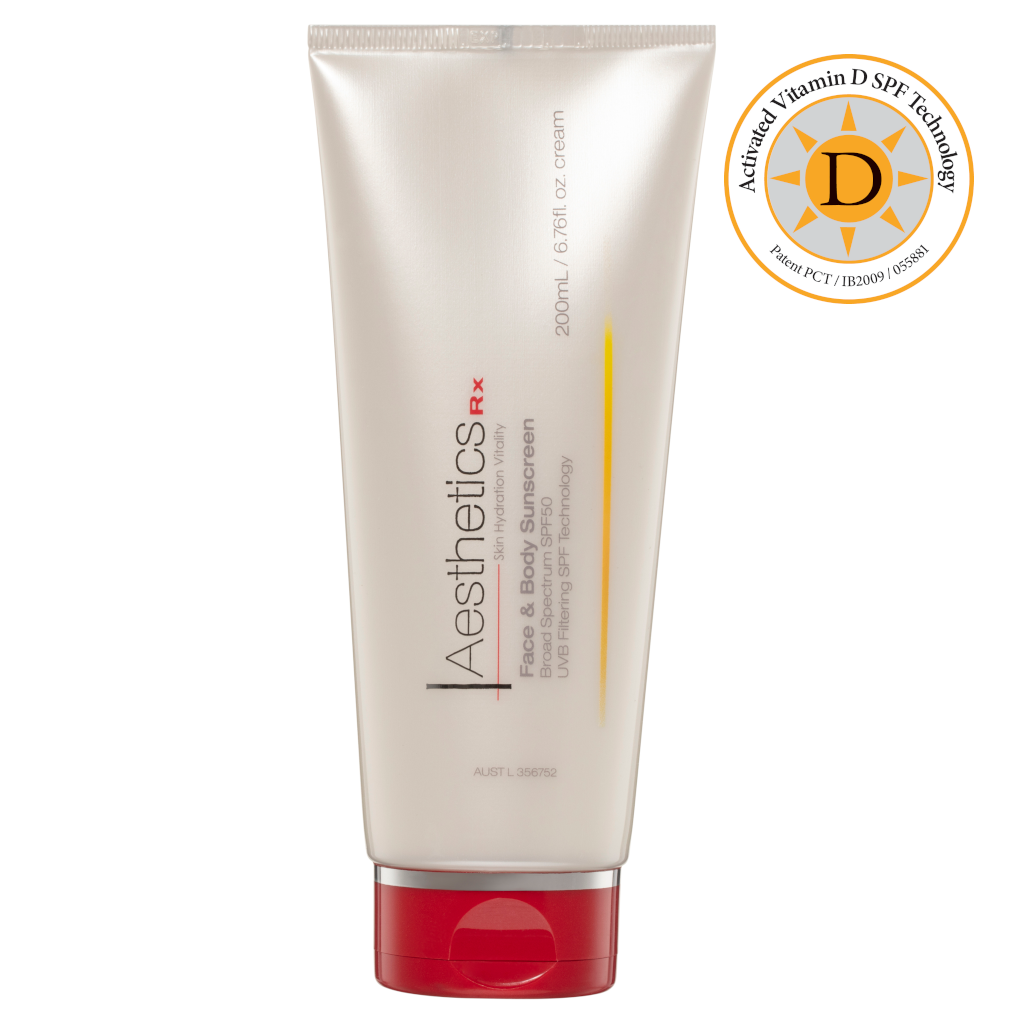 Aesthetics Rx Face & Body Sunscreen SPF50
