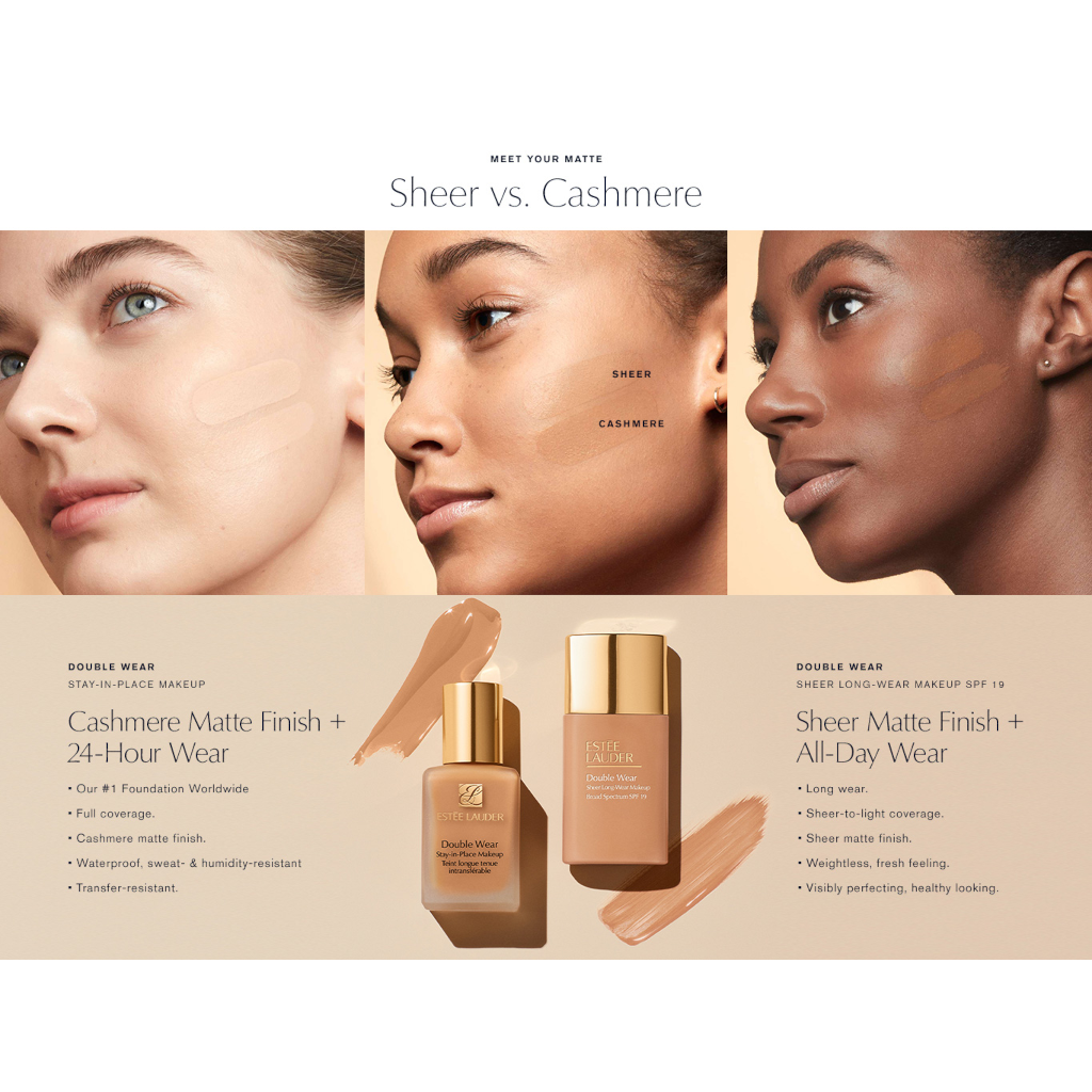Estée Lauder Double Wear Sheer Long-Wear Makeup SPF 20