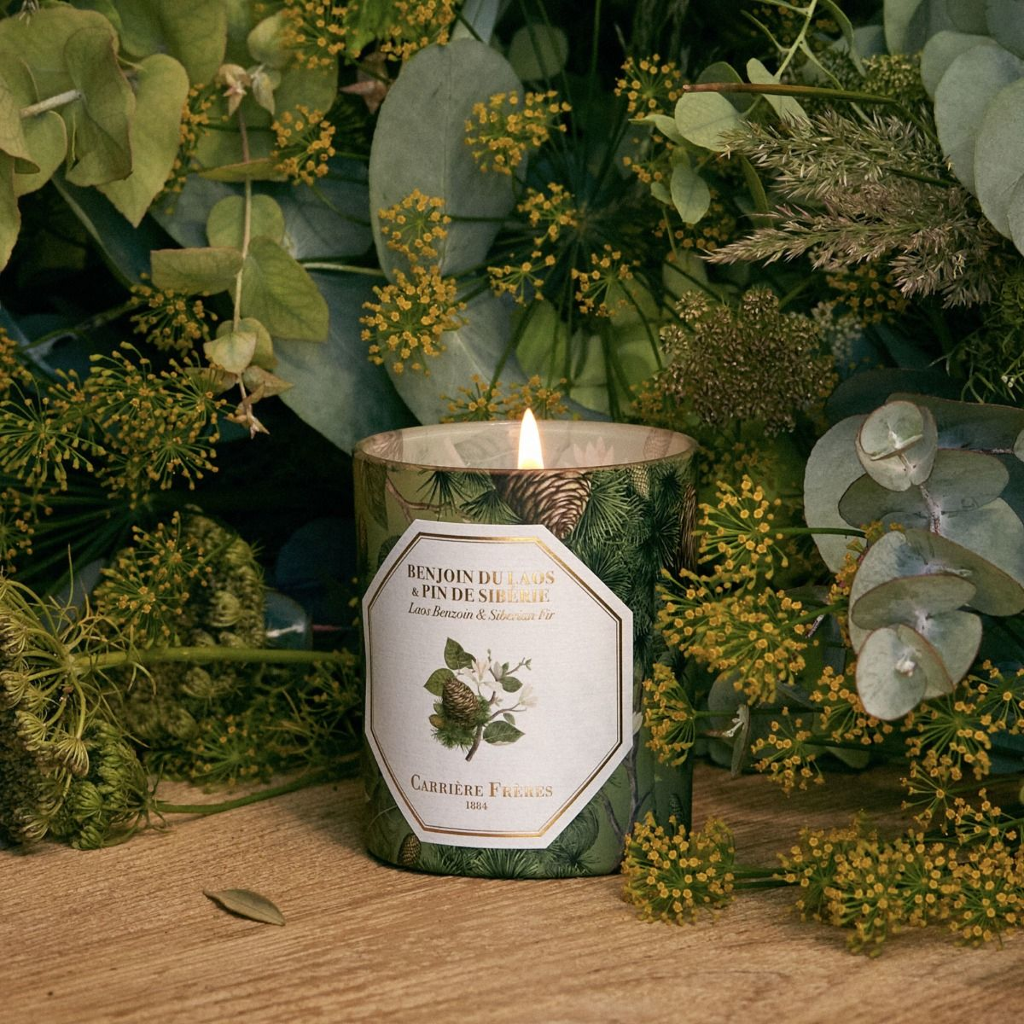 Carri re Fr res Christmas Candle Siam Benzoin Fir 185g NZ Adore Beauty
