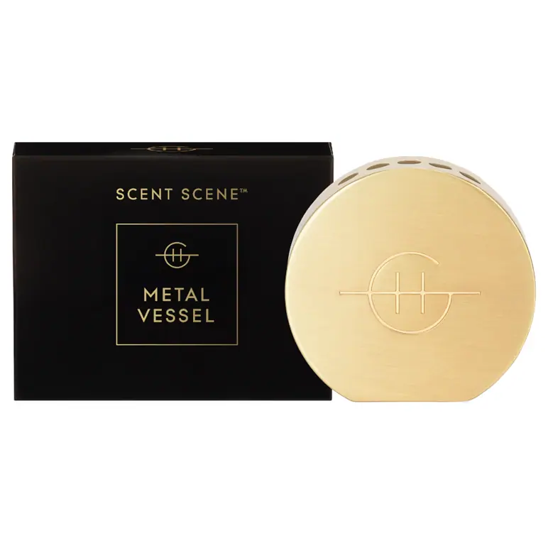 Glasshouse Fragrances Scent Scene Gold Metal Vessel
