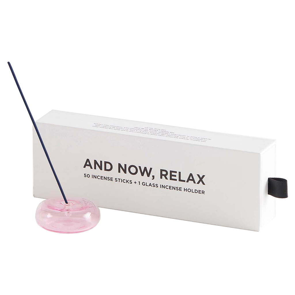 Maison Balzac And Now Relax Incense Set - Pink Pebble with Paris Incense