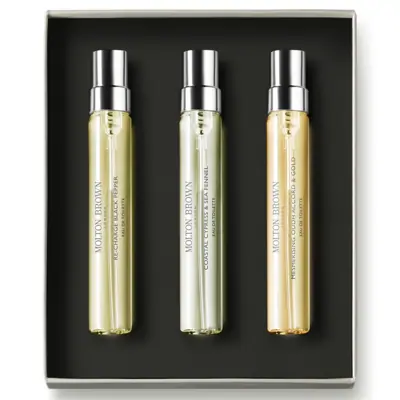 5. Molton Brown Woody Discovery Set EDT.