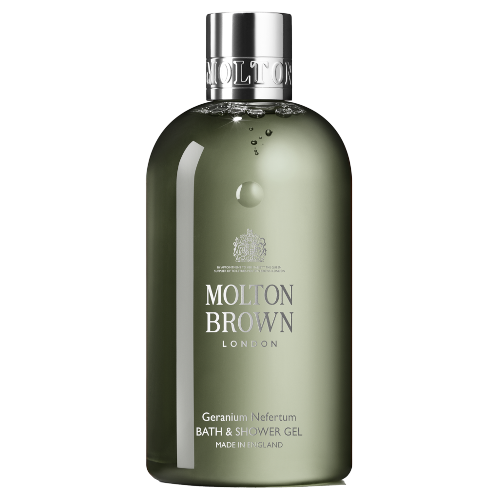 Molton Brown Geranium Nefertum Body Wash 300ml NZ Adore Beauty
