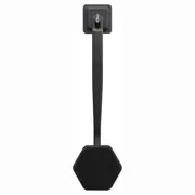 Tooletries Back Scrubber & Hook Set Charcoal by Tooletries