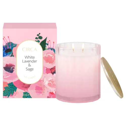 CIRCA Mother's Day Candle - White Lavender & Sage - 350g
