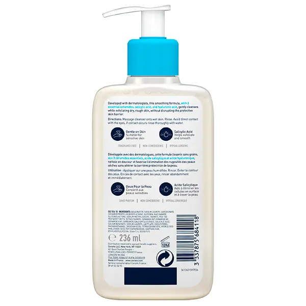CeraVe SA Smoothing Cleanser 236ml