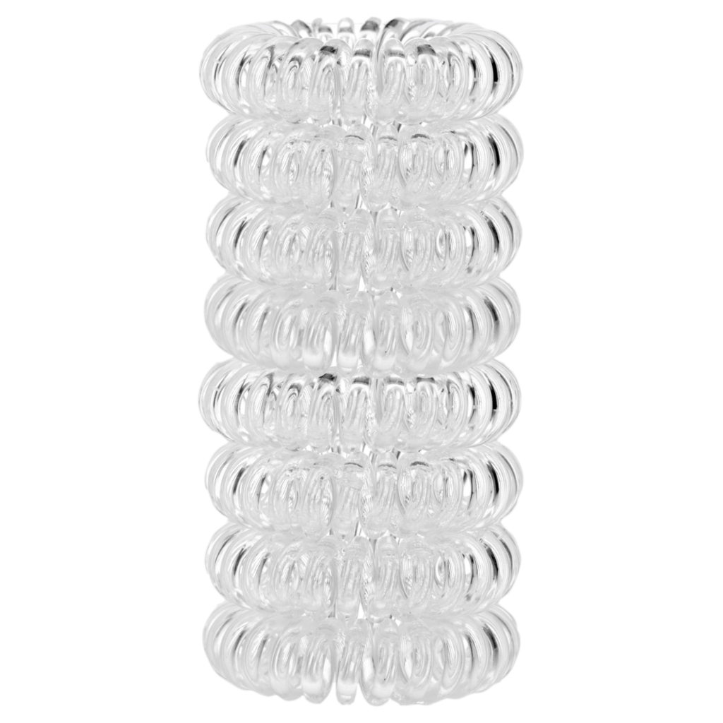 Kitsch Hair Coils 8pk Clear NZ Adore Beauty