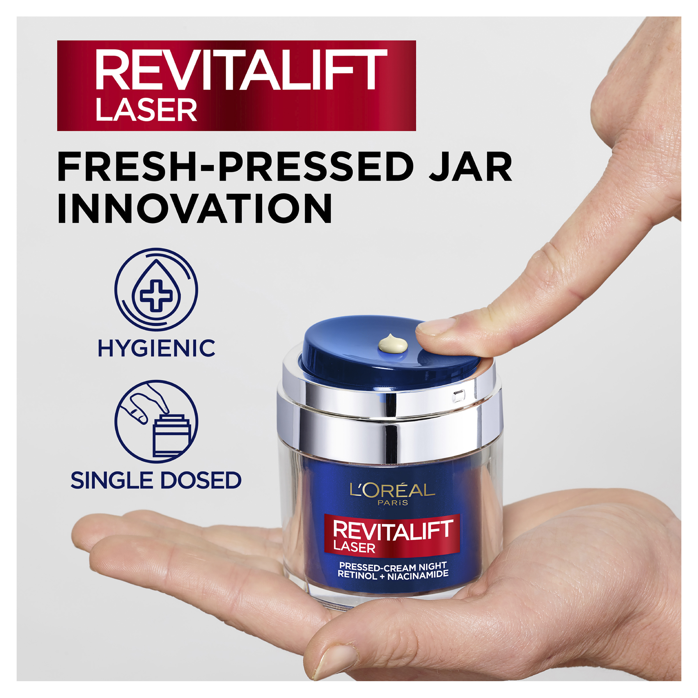 L'Oréal Paris Revitalift Laser Retinol + Niacinamide Pressed Cream 50ml