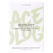 Aceology Hydro Glow & Energising Green Tea Eye Mask 4 Pack by Aceology