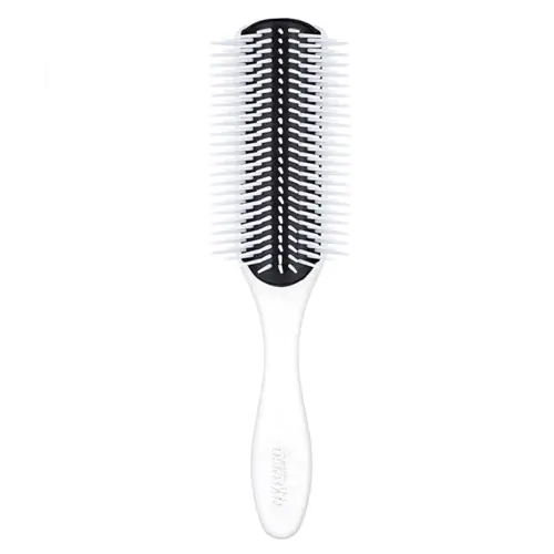 Denman D4 Large Classic Styling brush (9 Row) White NZ | Adore Beauty
