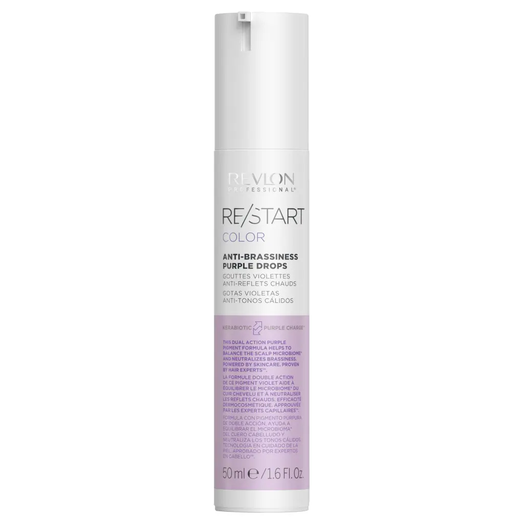Revlon Professional Restart color anti-brassiness purple drops