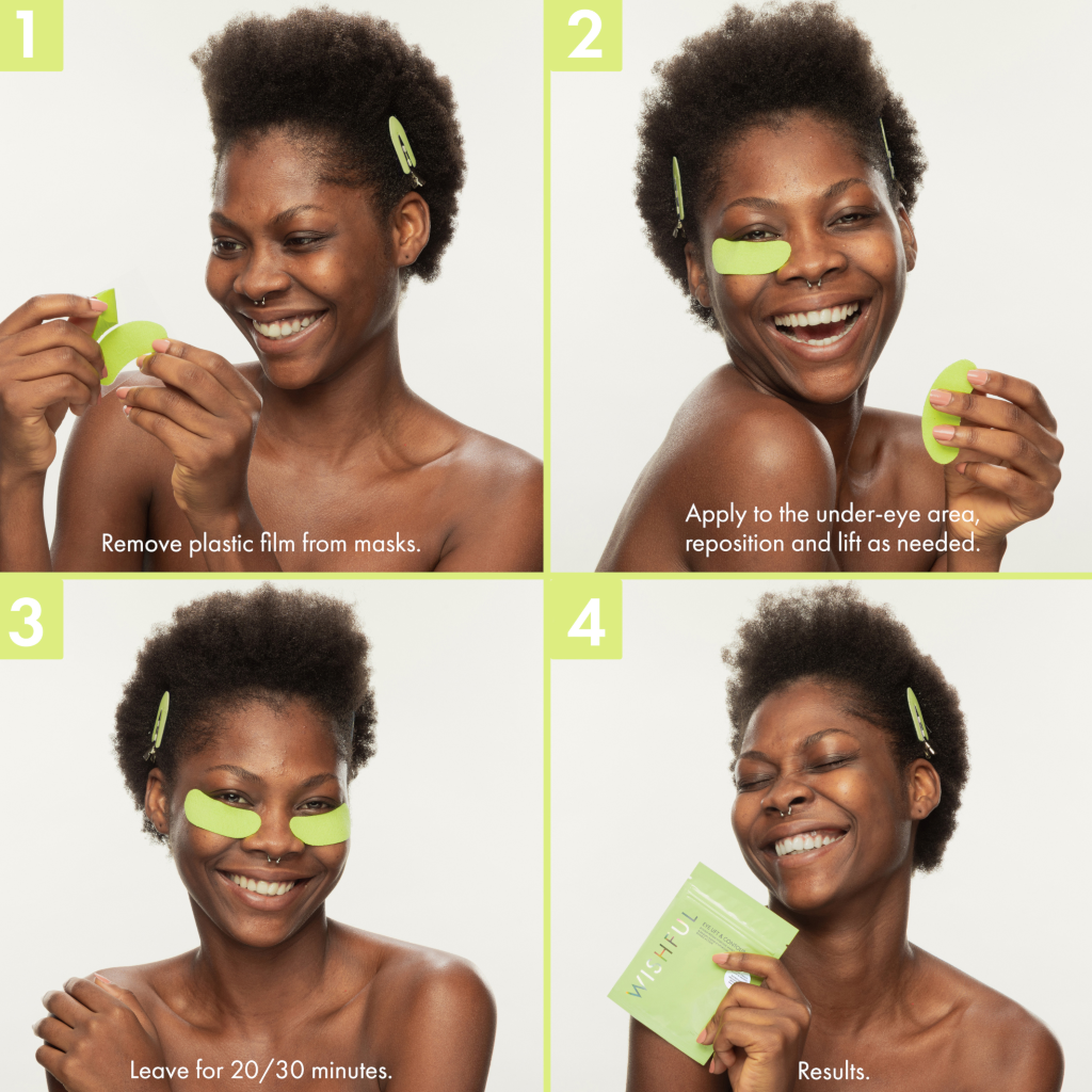 Wishful Eye Lift & Contour Double Peptide Hydrogel Masks NZ