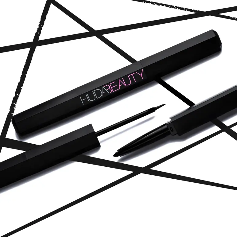 Huda Beauty Life-Liner Duo Pencil & Liquid Eyeliner - Very Vanta 0.023g