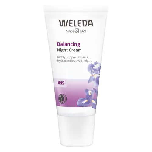 Weleda Balancing Night Cream - Iris, 30ml