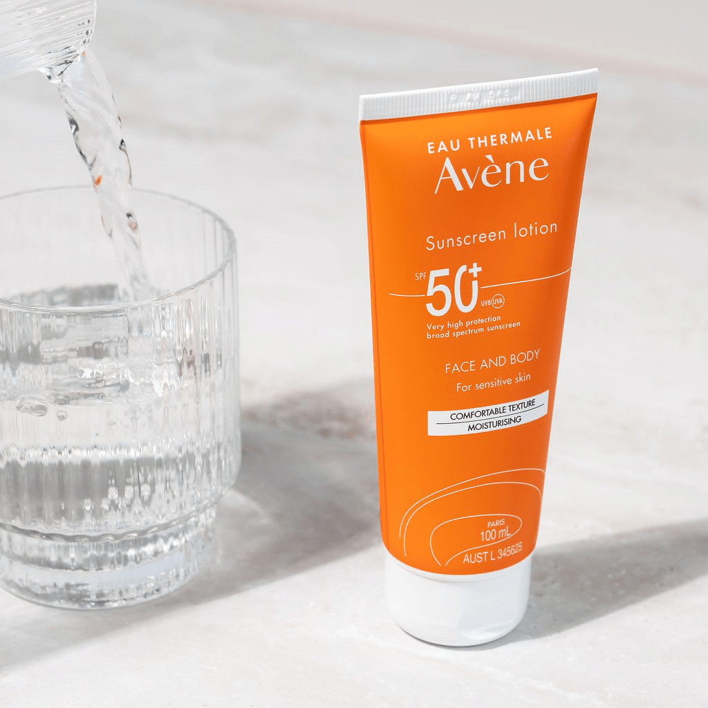 Avène Sunscreen Lotion Face & Body SPF50+ NZ Adore Beauty