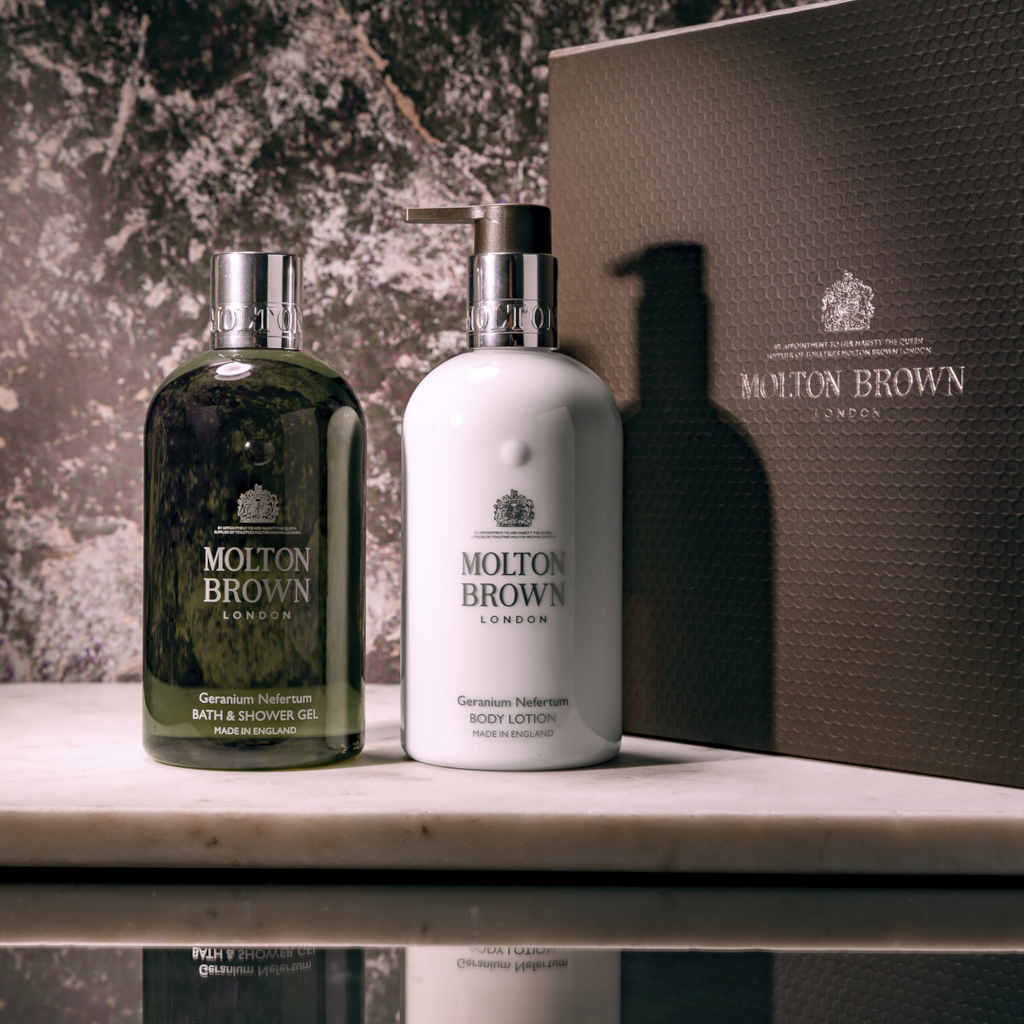 Molton Brown Geranium Nefertum Body Wash 300ml NZ Adore Beauty