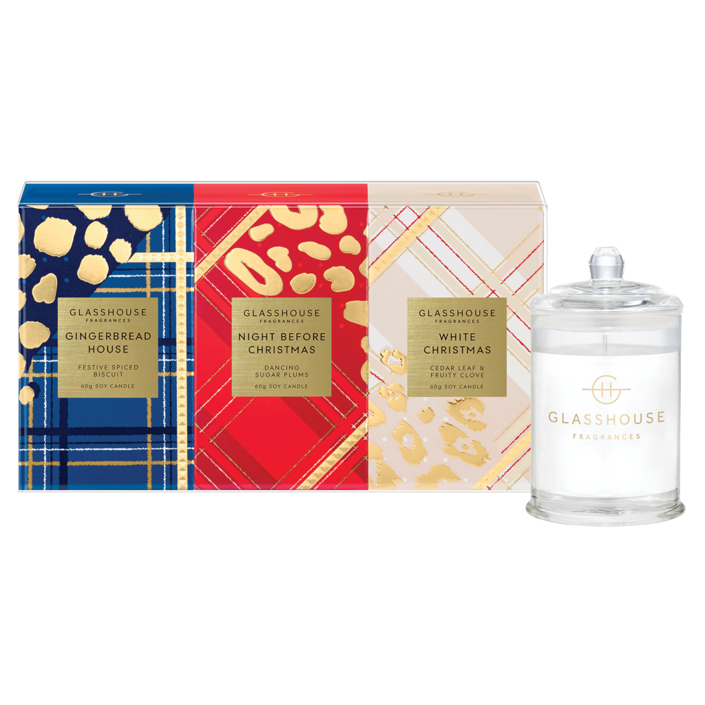 Glasshouse Fragrances Christmas Night Before Christmas, White