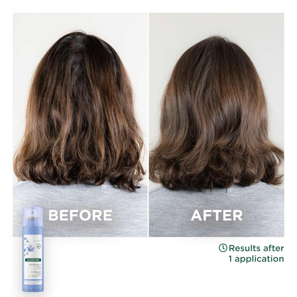 Klorane Dry Shampoo with Organic Flax XL Volume 150ml NZ Adore Beauty