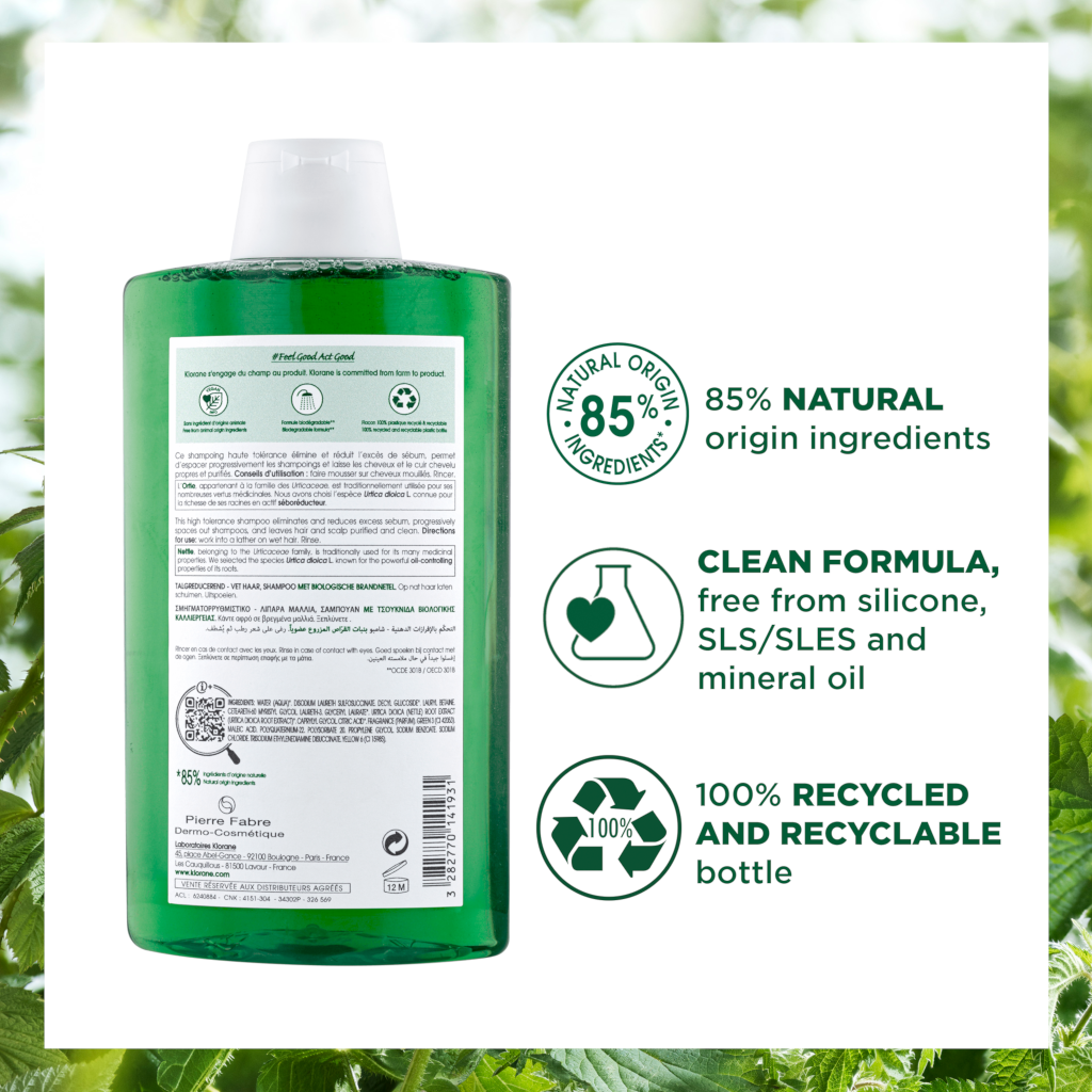 Revive Your Hair Klorane Nettle Shampoo NZ Adore Beauty