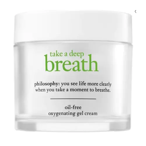 philosophy take a deep breath oxygenating gel cream