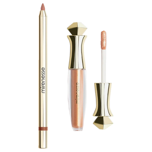 Mirenesse Kissproof Baby Nude + Gloss Plumper Seduce Duo by Mirenesse