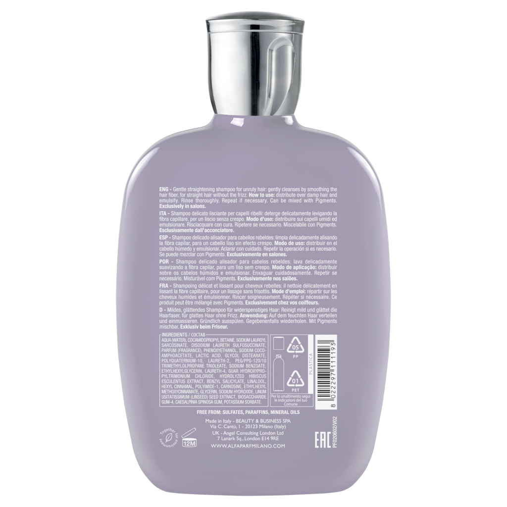Alfaparf Milano Semi di Lino Smooth Smoothing Shampoo 250 ml