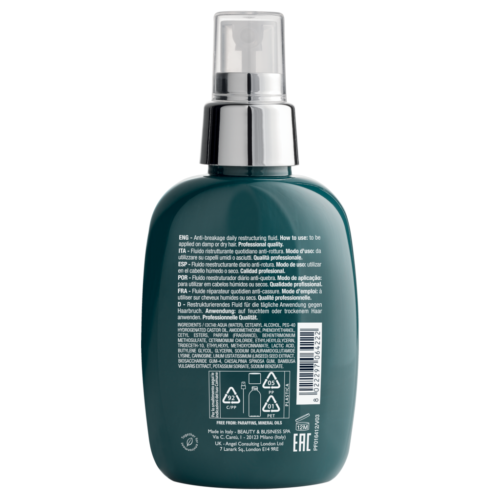 Alfaparf Milano Semi di Lino Reconstruction Anti-Breakage Daily Fluid 125ml