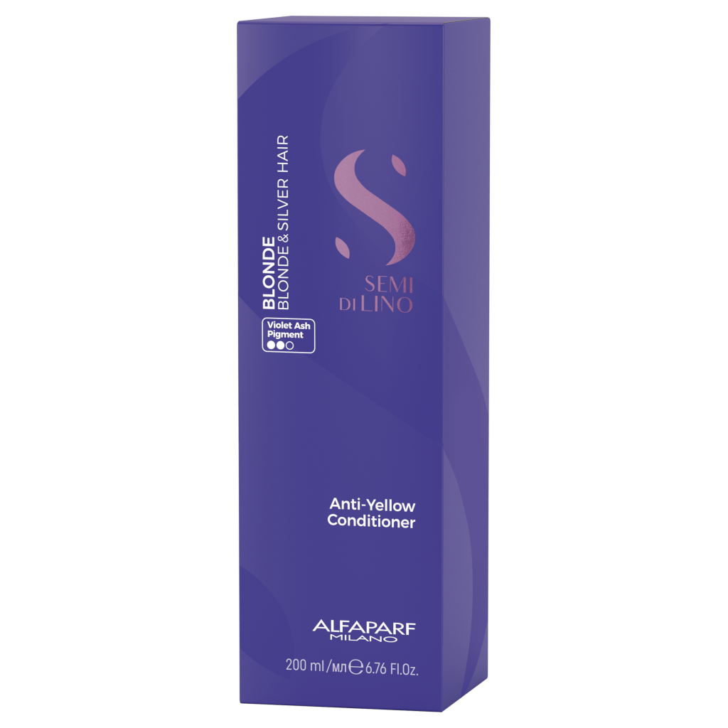 Alfaparf Milano Semi di Lino Blonde Anti-Yellow Conditioner 200 ml