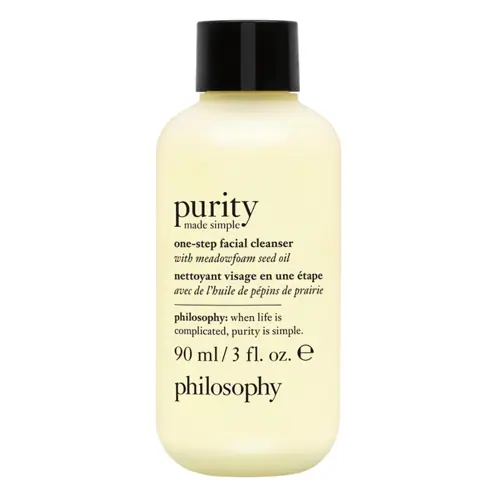 philosophy purity made simple 3-in-1 cleanser for face and eyes 90ml