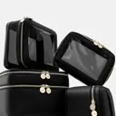 Adore Beauty Medium Cosmetic Bag - Black/Smoke