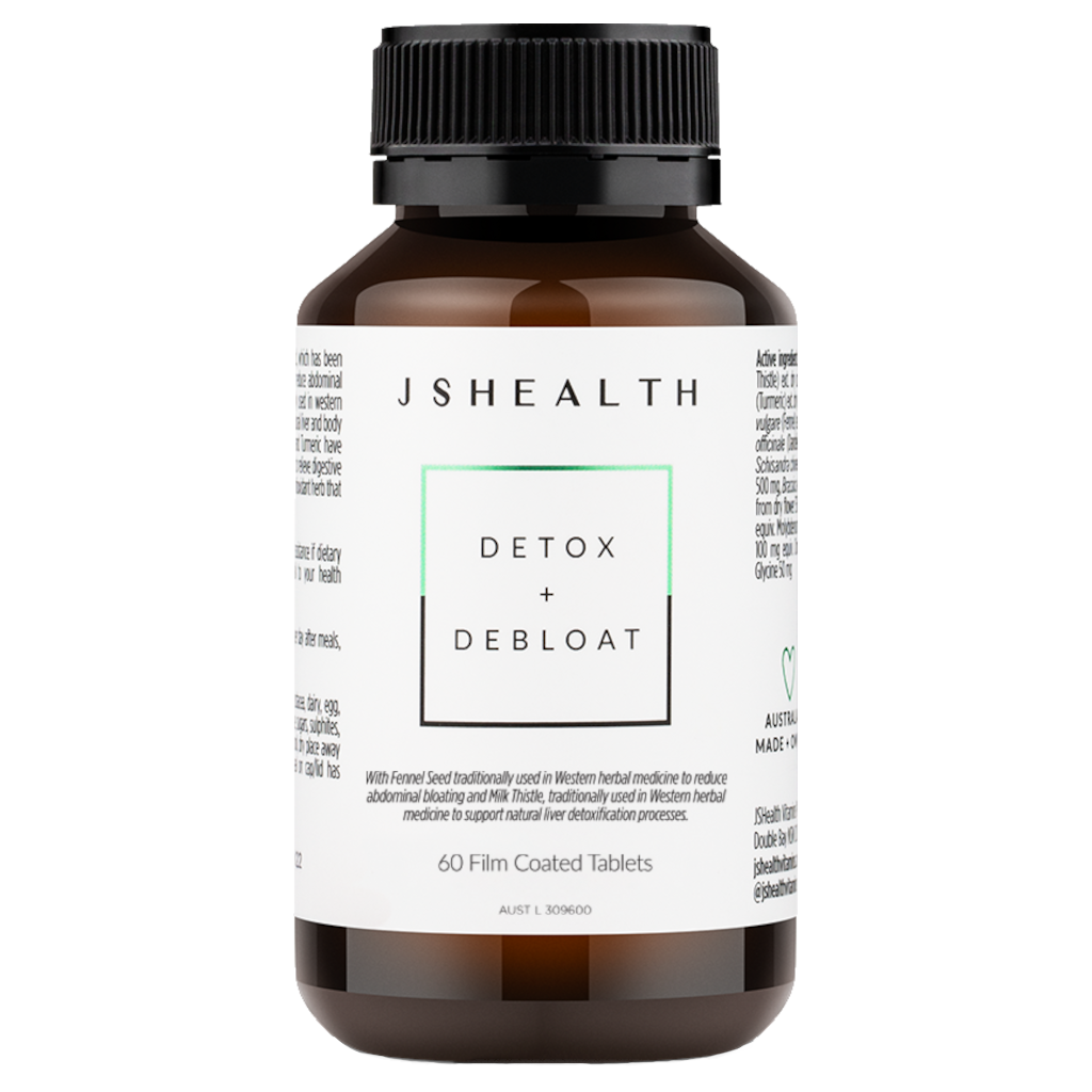 JSHEALTH Detox + Debloat - 60 Tablets by JSHealth