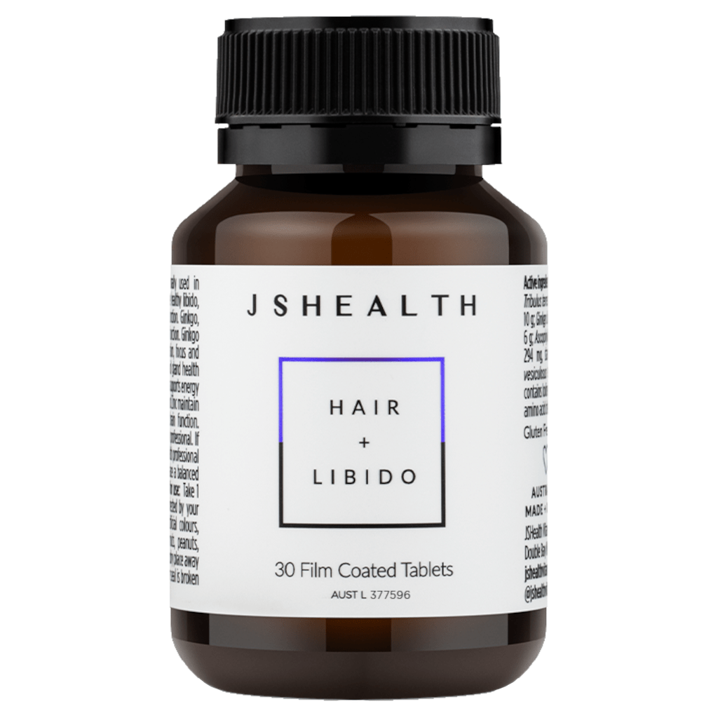 JSHEALTH Hair + Libido 30 Tablets NZ Adore Beauty