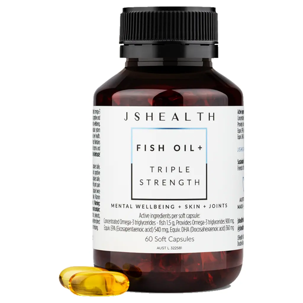 JSHealth Fish Oil + 60 Tablets