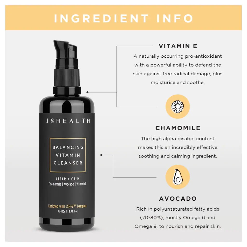 JSHEALTH Balancing Vitamin Cleanser 100ml