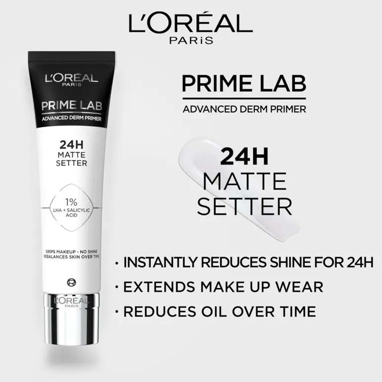 L'Oréal Paris Prime Lab 24H Matte Setter Primer