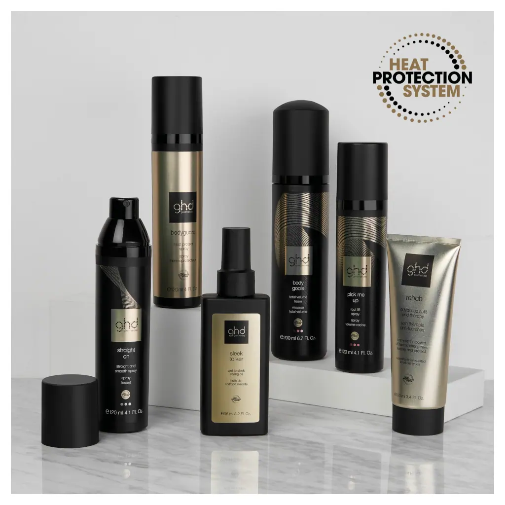 GHD Sleek Talker Wet To Sleek Hair Oil With Heat Protection 95mL