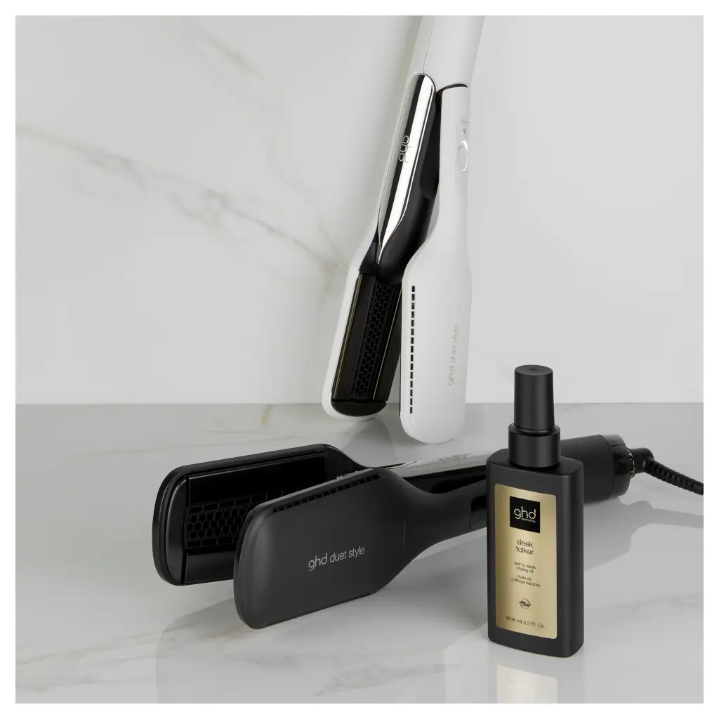 GHD Sleek Talker Wet To Sleek Hair Oil With Heat Protection 95mL