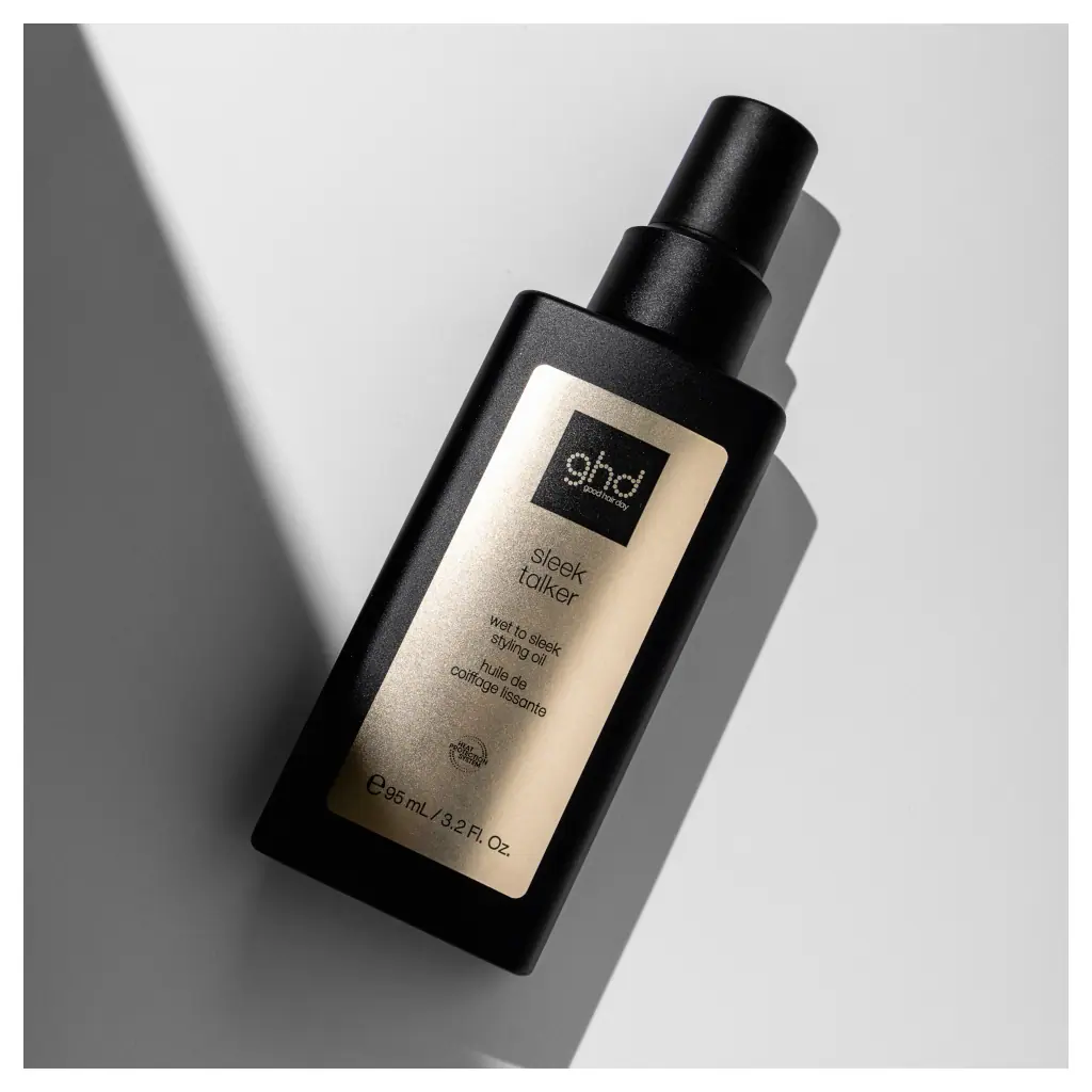 GHD Sleek Talker Wet To Sleek Hair Oil With Heat Protection 95mL