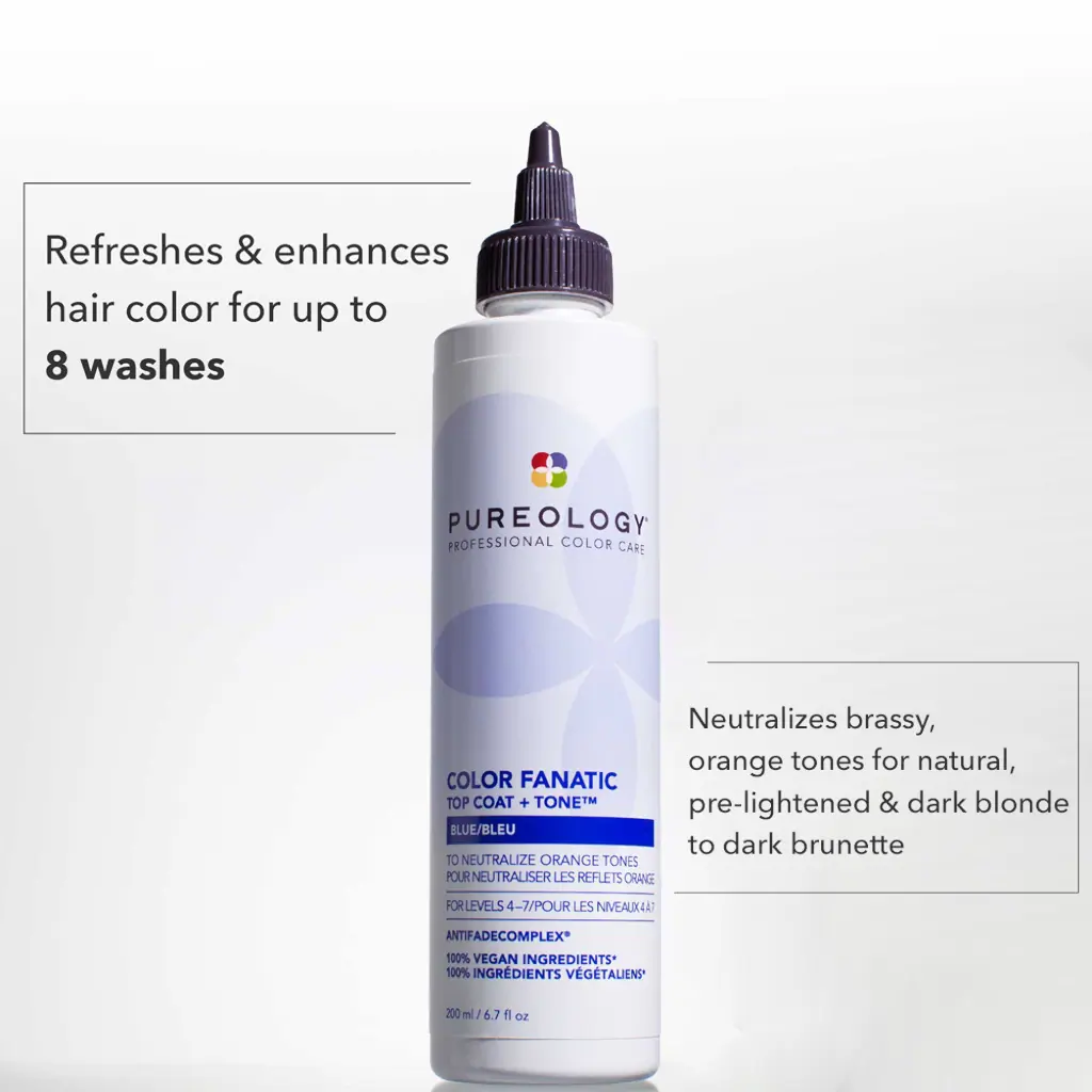 Pureology Top Coat and Glaze Blue 200ml