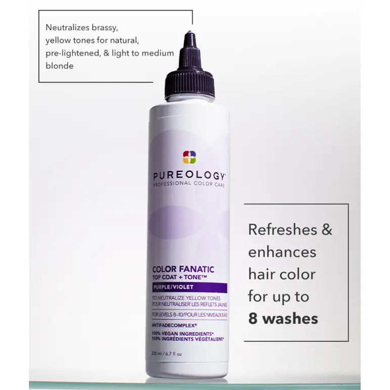 Pureology Top Coat and Glaze Purple 200ml
