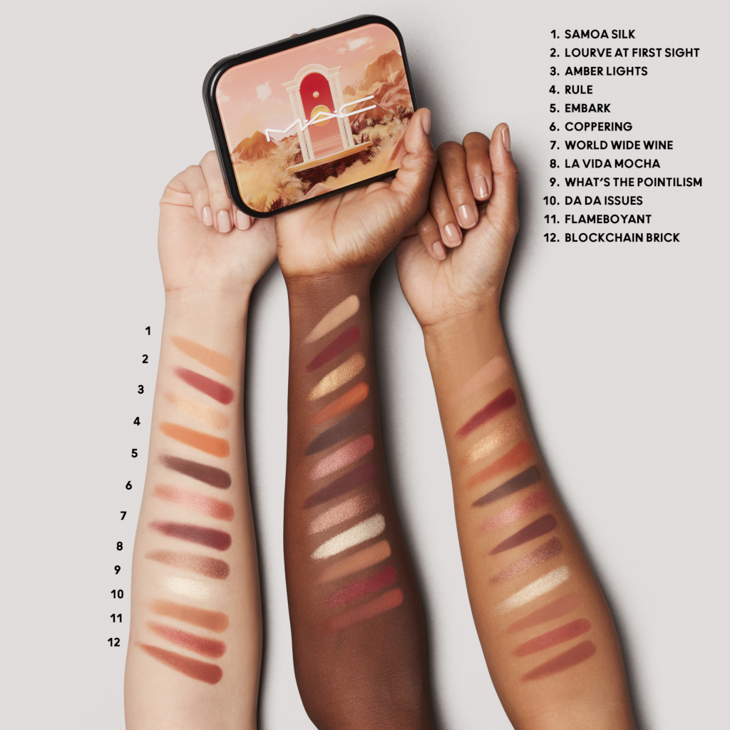 M.A.C Cosmetics Connect In Colour - Eyes X12 Future Flame