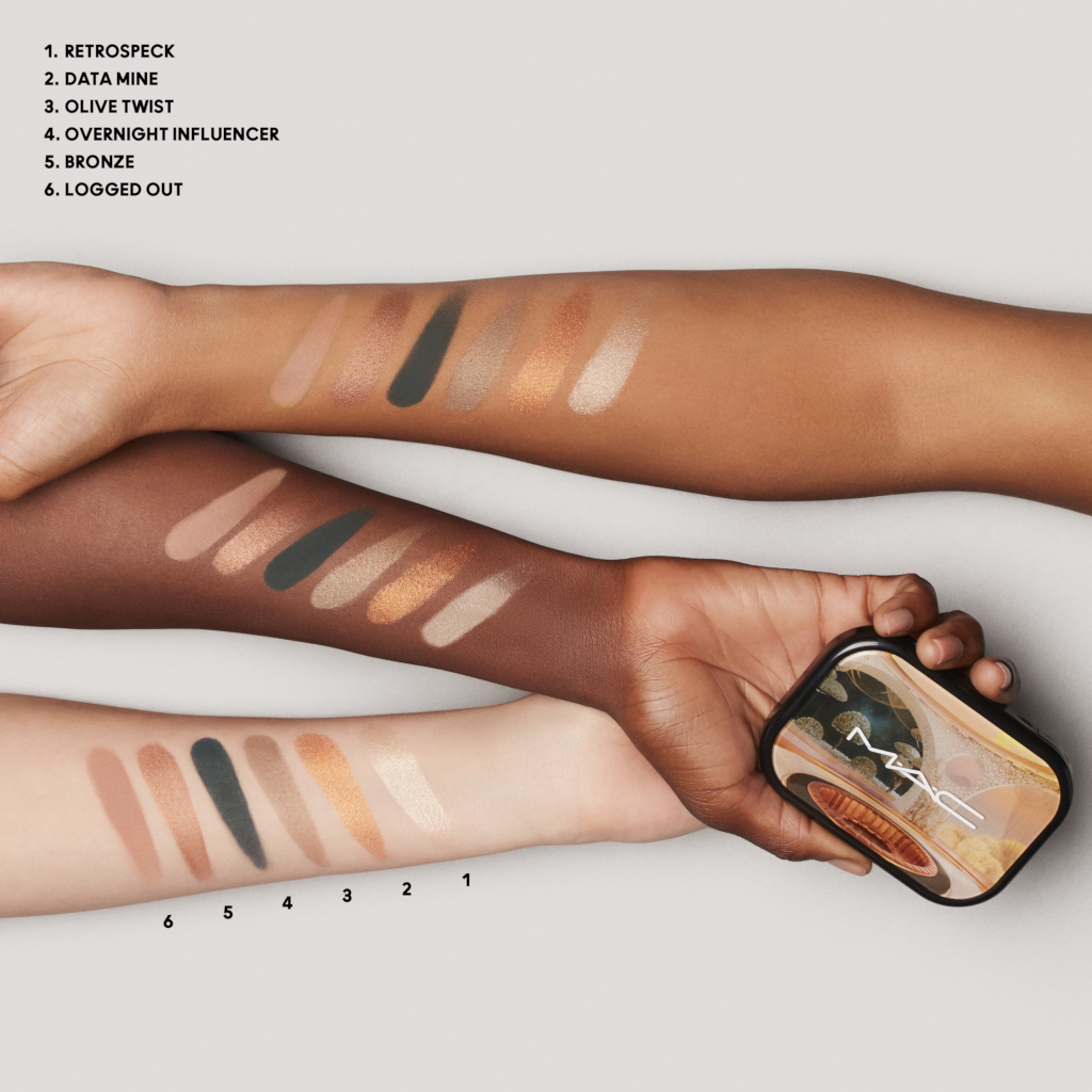 M.A.C Cosmetics Connect In Colour - Eyes X6 Bronze Influence