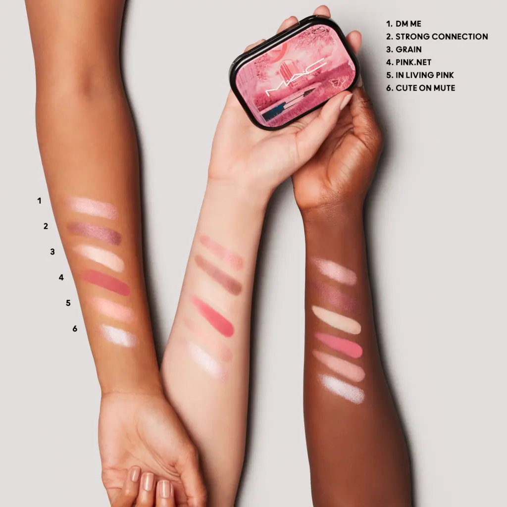 M.A.C Cosmetics Connect In Colour - Eyes X6 Rose Lens