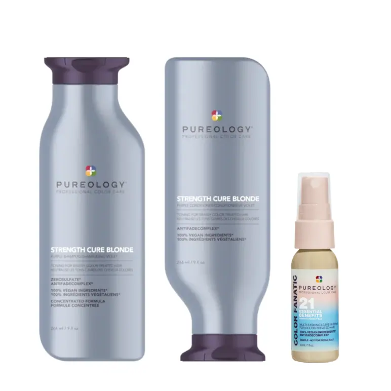 Pureology Strength Cure Blonde Trio Bundle