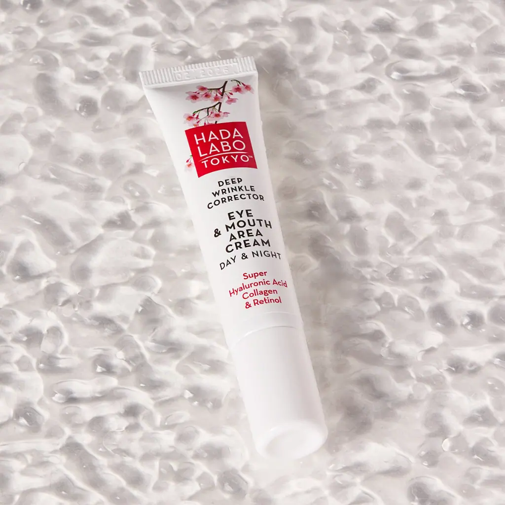 Hada Labo Deep Wrinkle Corrector Eye and Mouth Cream 15mL