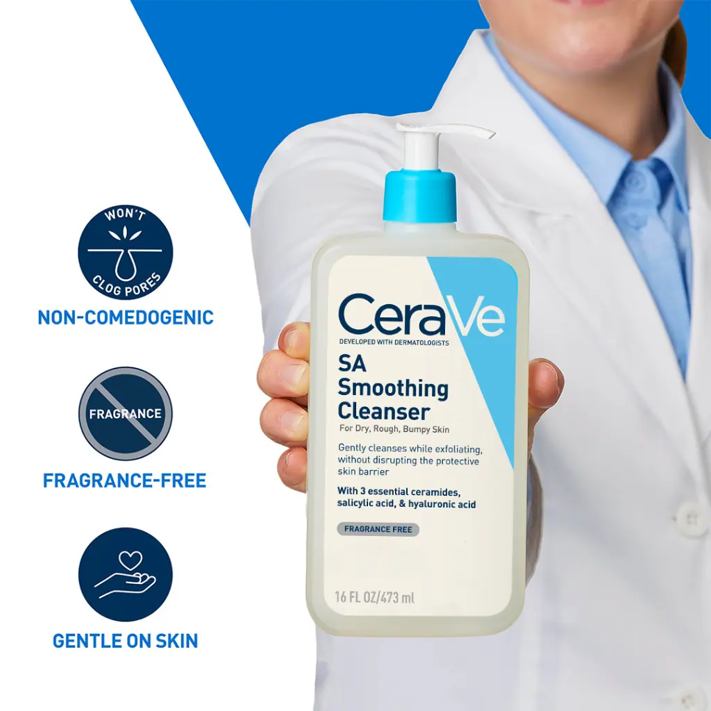 CeraVe SA Smoothing Cleanser 236ml