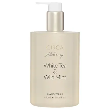 CIRCA Alchemy WHITE TEA & WILD MINT Hand Wash 450ml